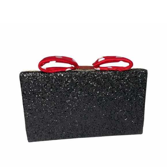Kate Spade minnie mouse minnie bow clasp Clutch - Picture 4 of 12